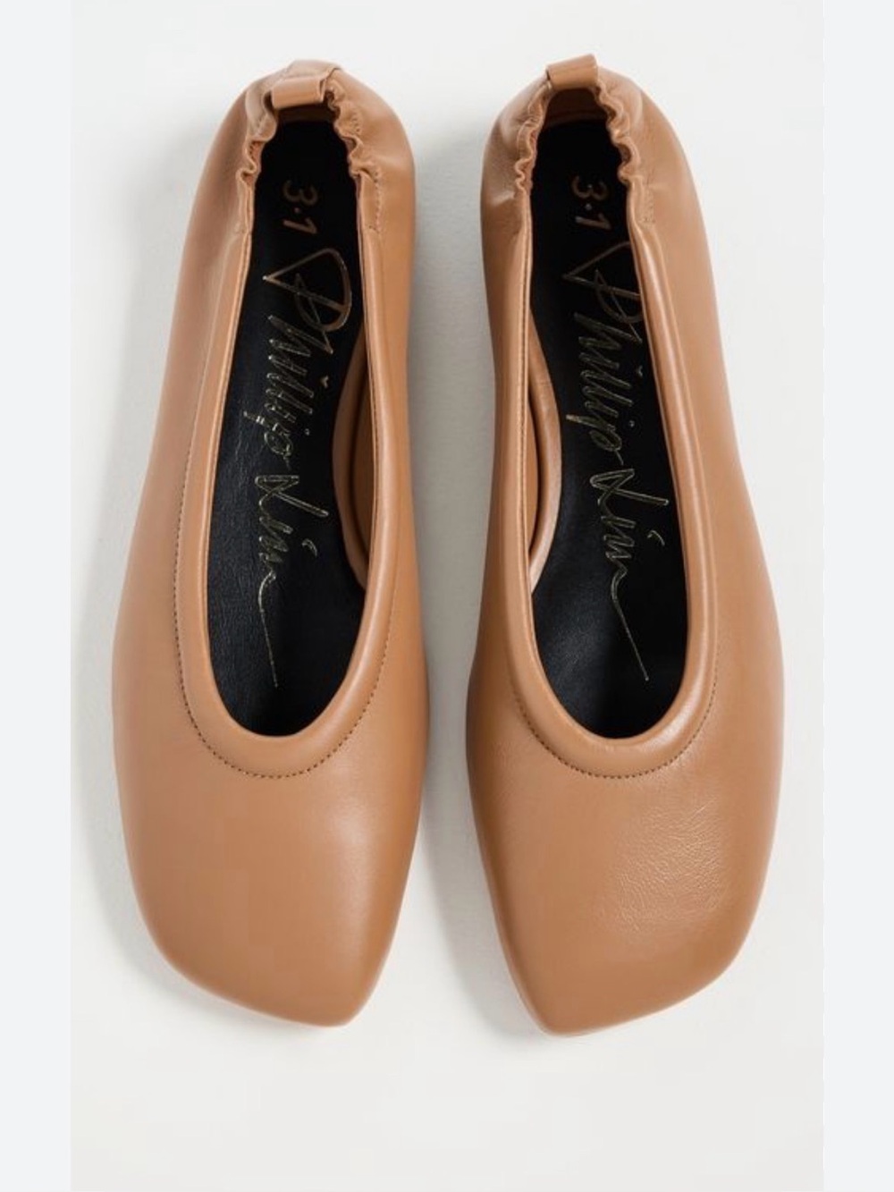 3.1 Philip Lim Nude Stretch Back Ballerina flats shoes EU 39 US 9 New